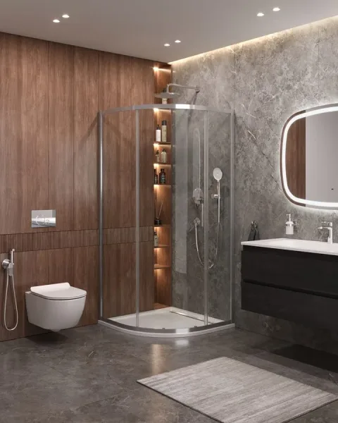 Душевой уголок Cezares Molveno R-1 100×100