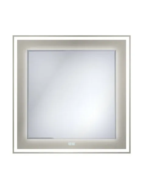 Зеркало Slider 80×80, CZR-SPC-LED-TCH-GR Cezares