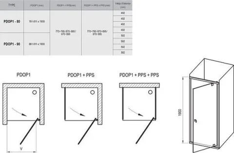 Pivot 80×190