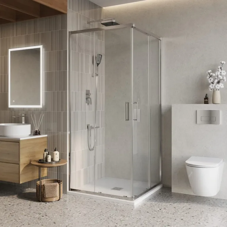 Душевой уголок BelBagno Luce A-2 100×100