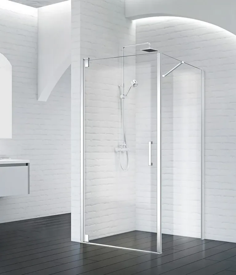 Душевой уголок BelBagno Marmi AH-1 100×80