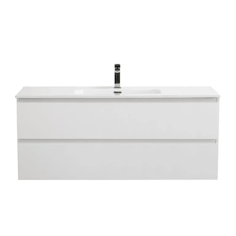 Тумба Kraft 120, подвесная, с ящиками, высота 50 см (KRAFT-1200-2C-SO-BO+BB1200ETL) BelBagno