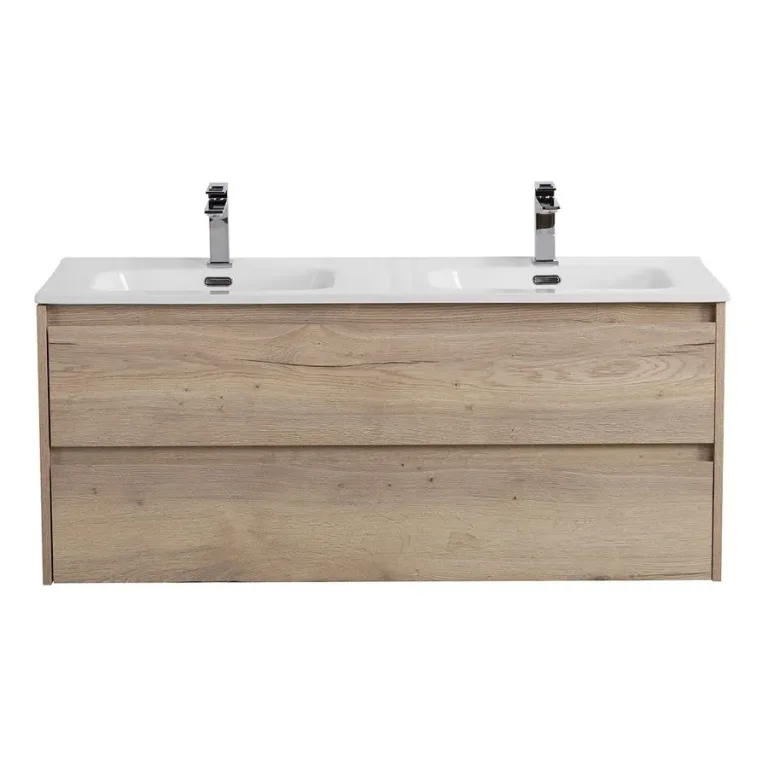 Тумба Kraft 120, подвесная, с ящиками, высота 50 см (KRAFT-1200-2C-SO-2-RGB+BB1200-2-ETL) BelBagno