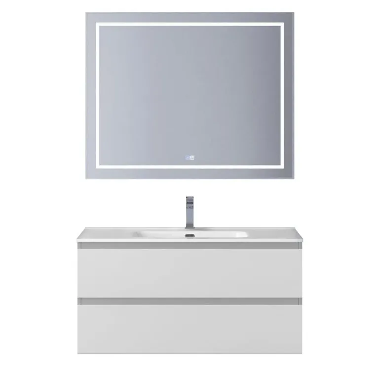 Тумба Kraft 100, подвесная, высота 50 см (KRAFT-1000-2C-SO-BO+BB1000ETL) BelBagno