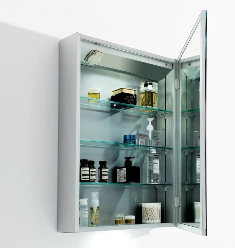 Зеркальный шкаф SPC-1A-DL-BL-500 BelBagno