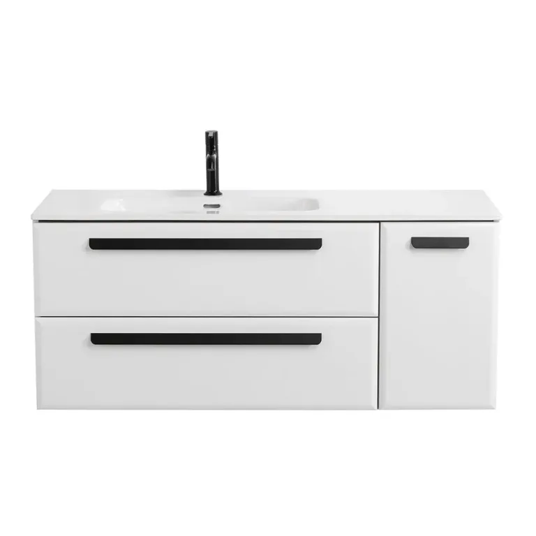 Тумба Eco 120, с ящиками и дверцей, CER-N