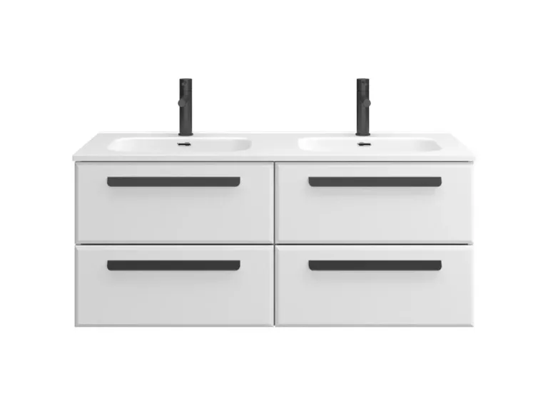 Тумба Eco 120, с ящиками, CER-N (ECO-CER-N-1200-4C-SO-2-BL+CZR-8095-120-2)