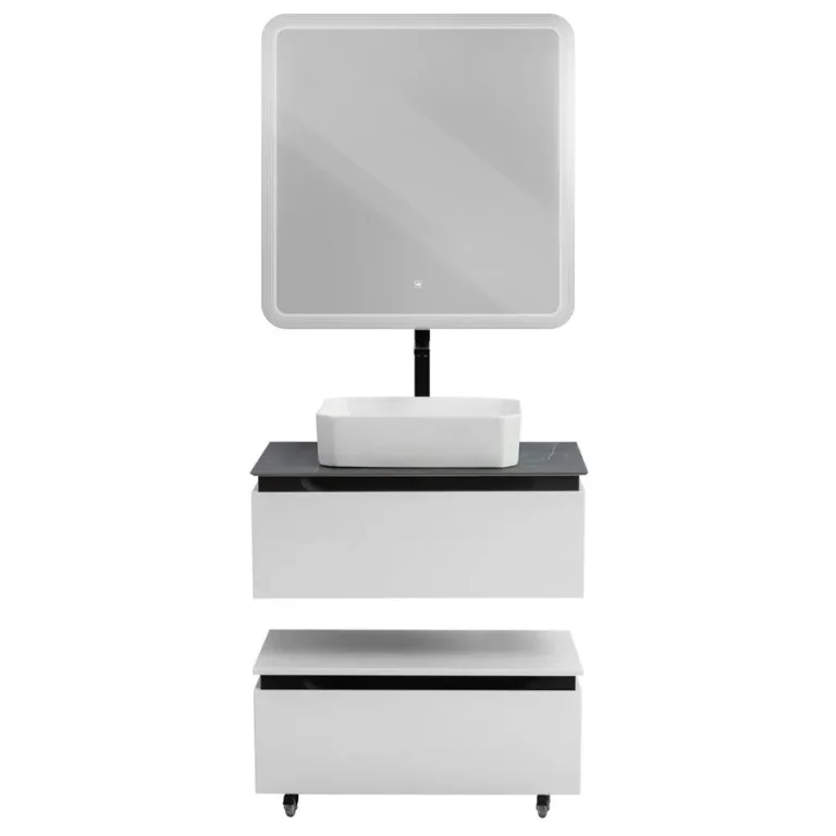 Тумба Slider 80 со столешницей, высота 62,4 см