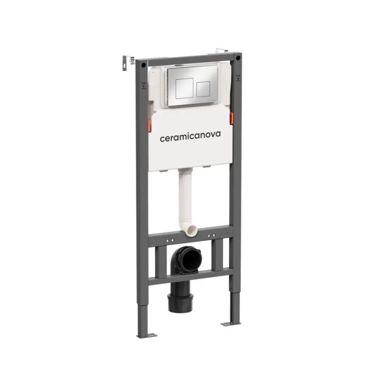 Инсталляция Ceramica Nova Balance с кнопкой Square