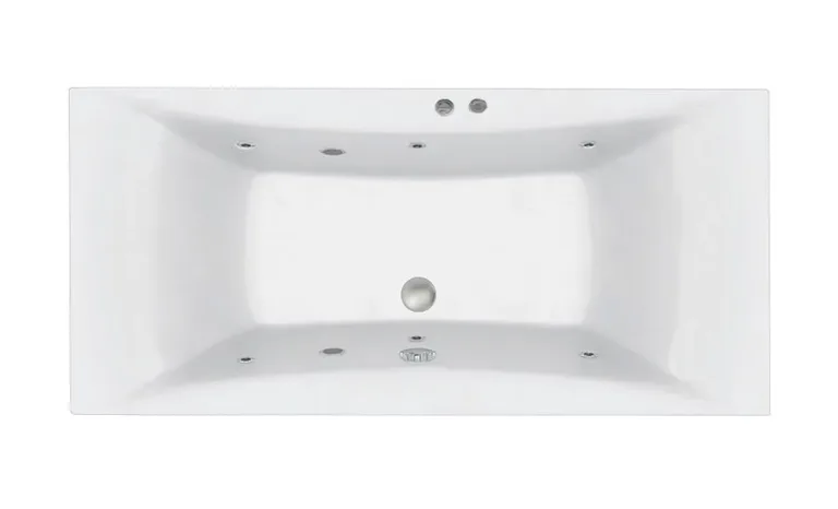 Акриловая ванна C-BATH Talia Fitness 170×75, гидромассаж