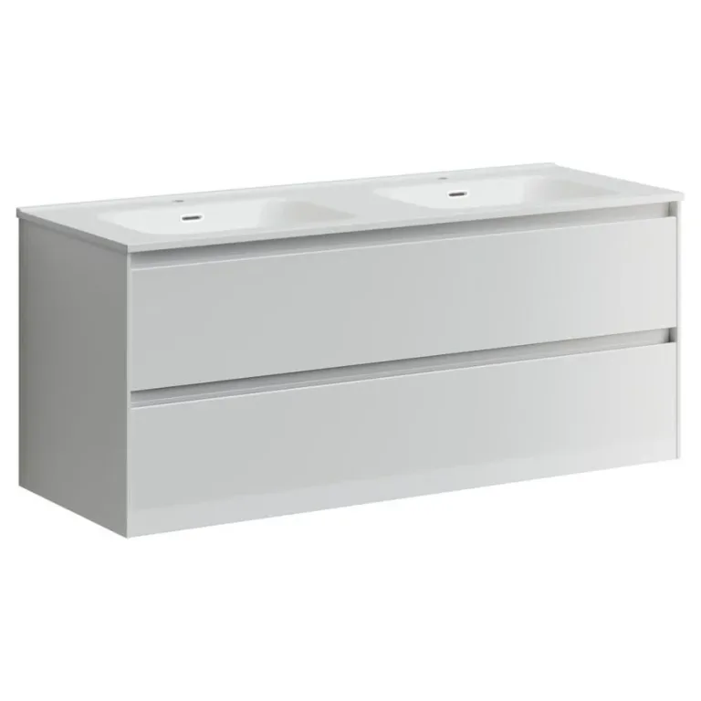 Тумба Cento 120 с двумя раковинами SANCOS