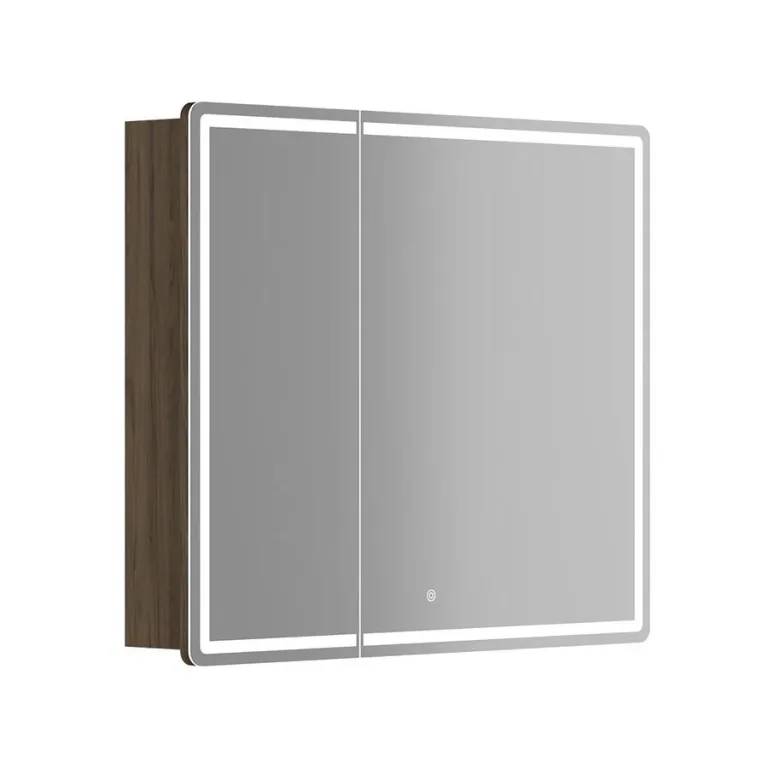 Зеркальный шкаф Mirror с подсветкой 90 SANCOS