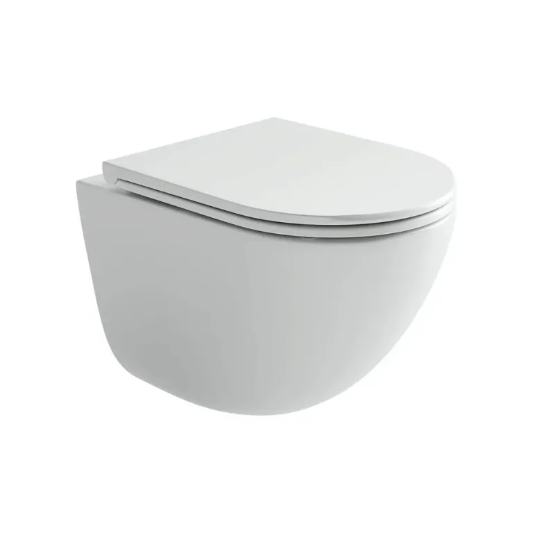 Подвесной унитаз CERAMICA NOVA Trend CN4008TMW со смывом торнадо, с сиденьем с микролифтом мато
