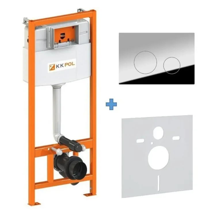 Инсталляция KK-POL Standard 350/ZPW/425-109-S0 с кнопкой смыва M11