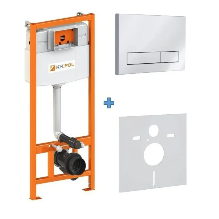 Инсталляция KK-POL Standard 350/ZPW/425-101-S0 с кнопкой смыва M16