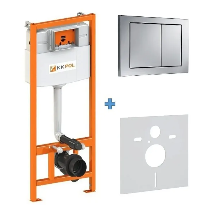 Инсталляция KK-POL Standard 350/ZPW/425-056-S0 с кнопкой смыва M05