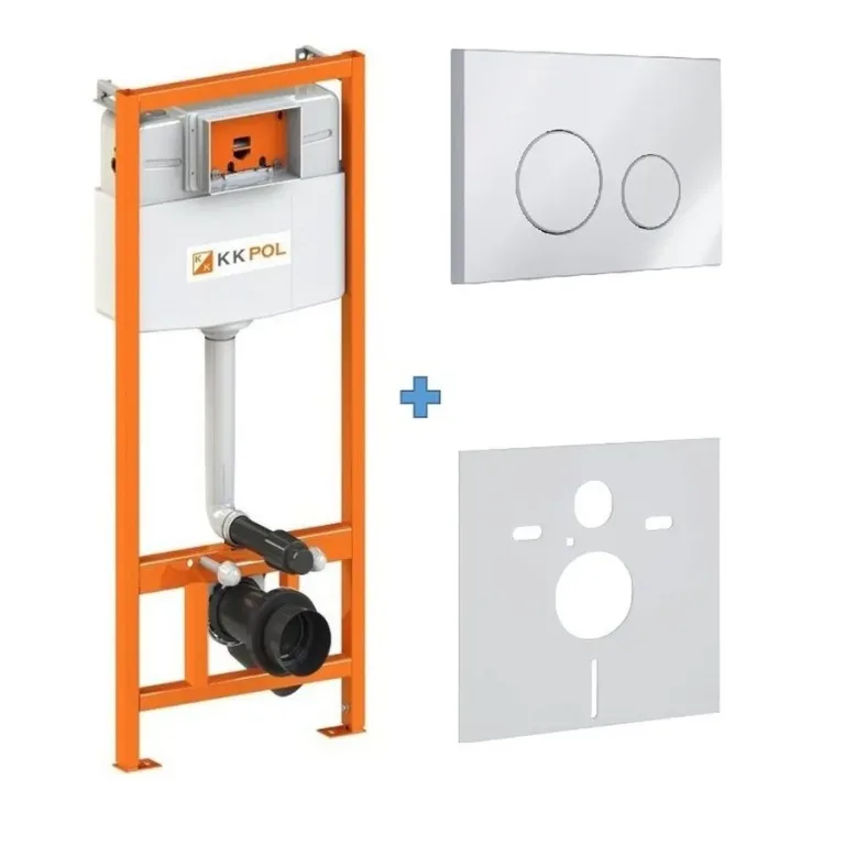 Инсталляция KK-POL Standard 350/ZPW/425-103-S0 с кнопкой смыва M11