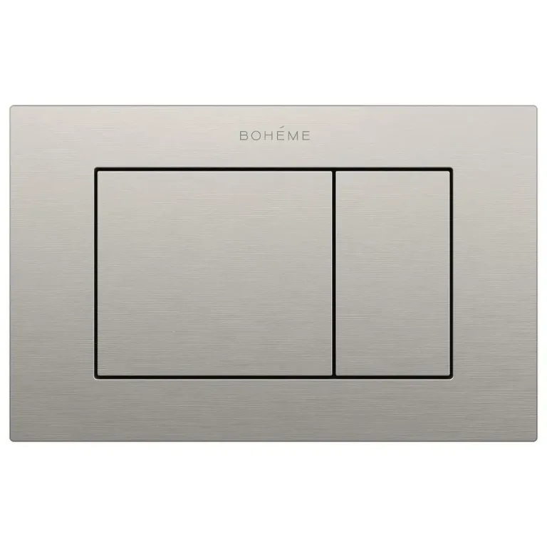 Кнопка смыва BOHEME 650/2-NB Nikel Brush